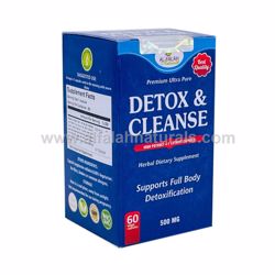 Picture of Detox & Cleanse 4:1 Premium Extract Capsules - 500mg [60 Capsules] [Halal/Vegetarian]