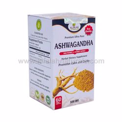 Picture of Ashwagandha 4:1 Premium Extract Capsules - 500mg [60 Capsules] [Halal/Vegetarian]