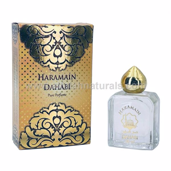 Picture of Haramain Dahbi - Pure perfume - 20 ml with Rollon - By Haramain