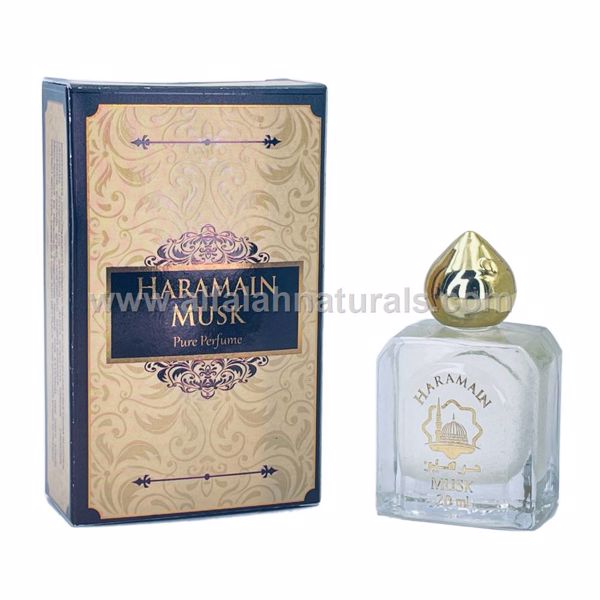 Picture of Haramain Musk - Pure perfume - 20 ml with Rollon - By Haramain