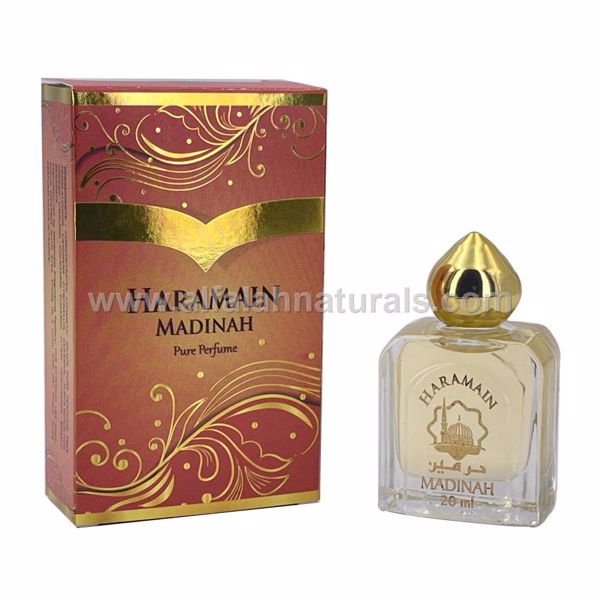 Picture of Haramain Madinah - Pure perfume - 20 ml with Rollon - By Haramain