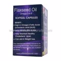 Picture of Flaxseed Oil Omega-3-6-9 Softgel Capsule - 1000 mg [60 Vegetarian/Halal Capsule]