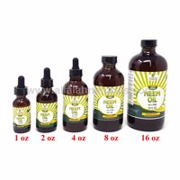 Picture of Neem Oil - 8 FL OZ - 100% Virgin Cold Pressed - Premium Quality