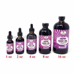 Picture of Hemp Seed Oil - 100% Virgin Cold Pressed - Premium Quality