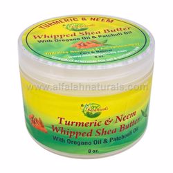 Picture of Turmeric & Neem Whipped Shea Butter 8oz by Mine Botanicals