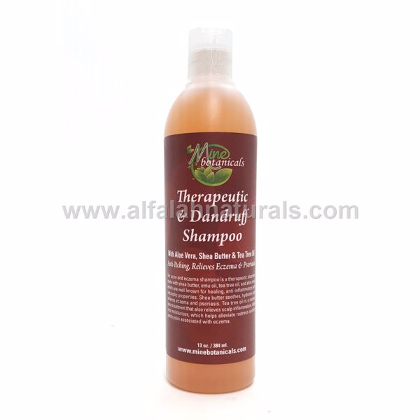 Picture of Therapeutic & Dandruff Hair Shampoo - 13 oz - By Mine Botanicals