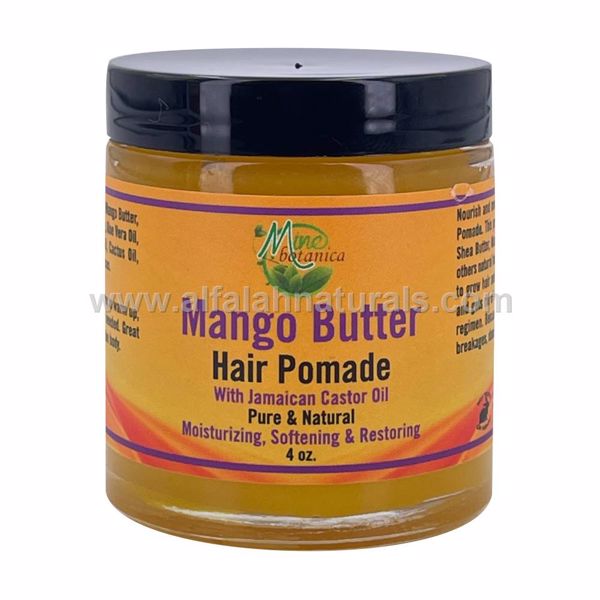 Picture of Mango Butter Hair Pomade 4oz by Mine Botanicals