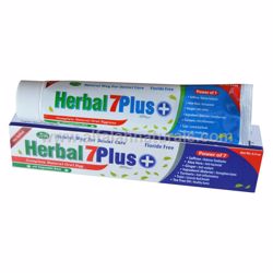Picture of Herbal 7Plus+ Toothpaste w/ Xylitol 7 in 1 [100% Fluoride Free] [Halal] <h1><span style="color: #ff0000;">( Exp:12/23)</span></h1>