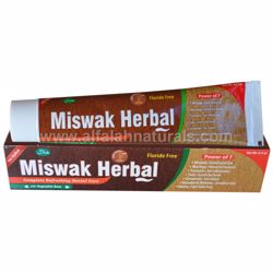 Picture of 12 Pieces - Miswak Herbal Toothpaste w/ Xylitol 7 in 1 [Fluoride Free] [6.5 oz] (Expire Date 12/2023