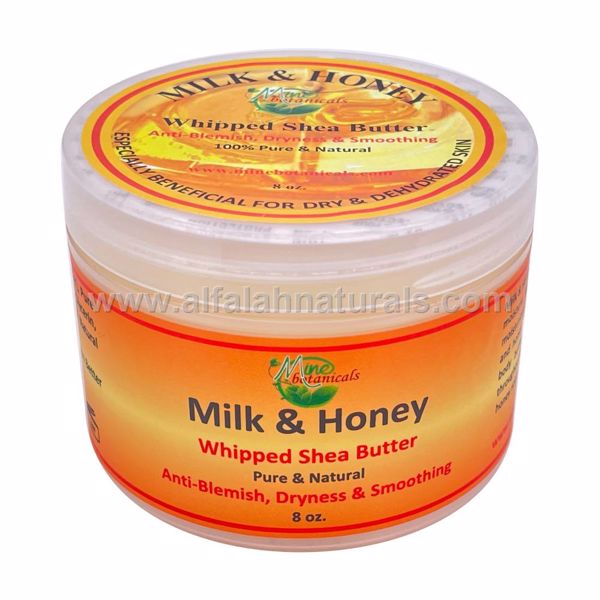 Picture of Milk & Honey Whipped Shea Butter 8oz by Mine Botanicals