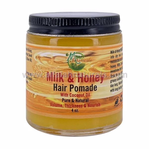 Picture of Milk & Honey Hair Pomade 4oz by Mine Botanicals