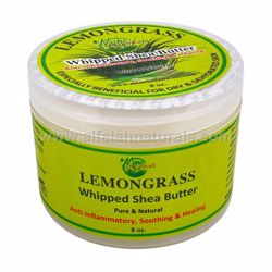 Picture of Lemongrass Whipped Shea Butter 8oz by Mine Botanicals