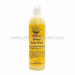 Picture of Milk & Honey Body Wash - 13 oz - By Mine Botanicals