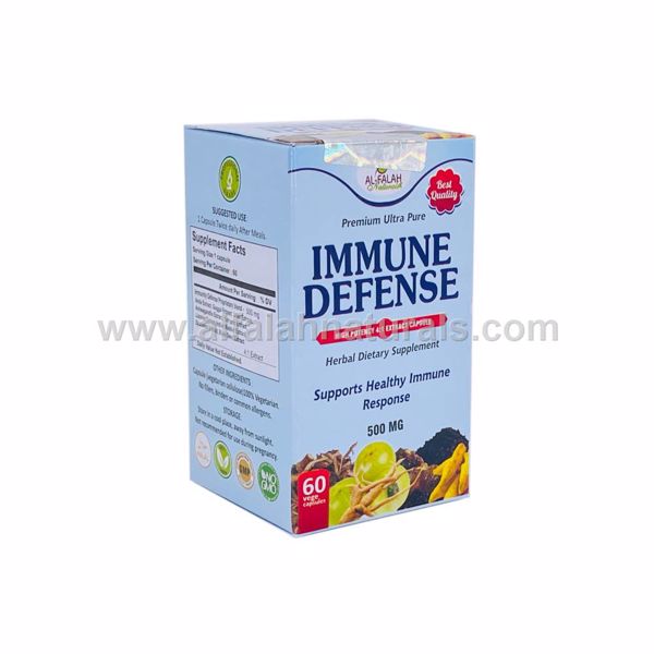 Picture of Immune Defense 4:1 Premium Extract Capsules - 500mg [60 Capsules] [Halal/Vegetarian]