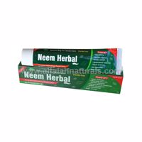 Picture of 1 Piece - Herbal  Neem Toothpaste w/ Xylitol 7 in 1 [Fluoride Free] [6.5 oz] 