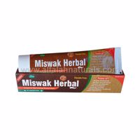 Picture of 12 Pieces - Miswak Herbal Toothpaste w/ Xylitol 7 in 1 [Fluoride Free] [6.5 oz] 